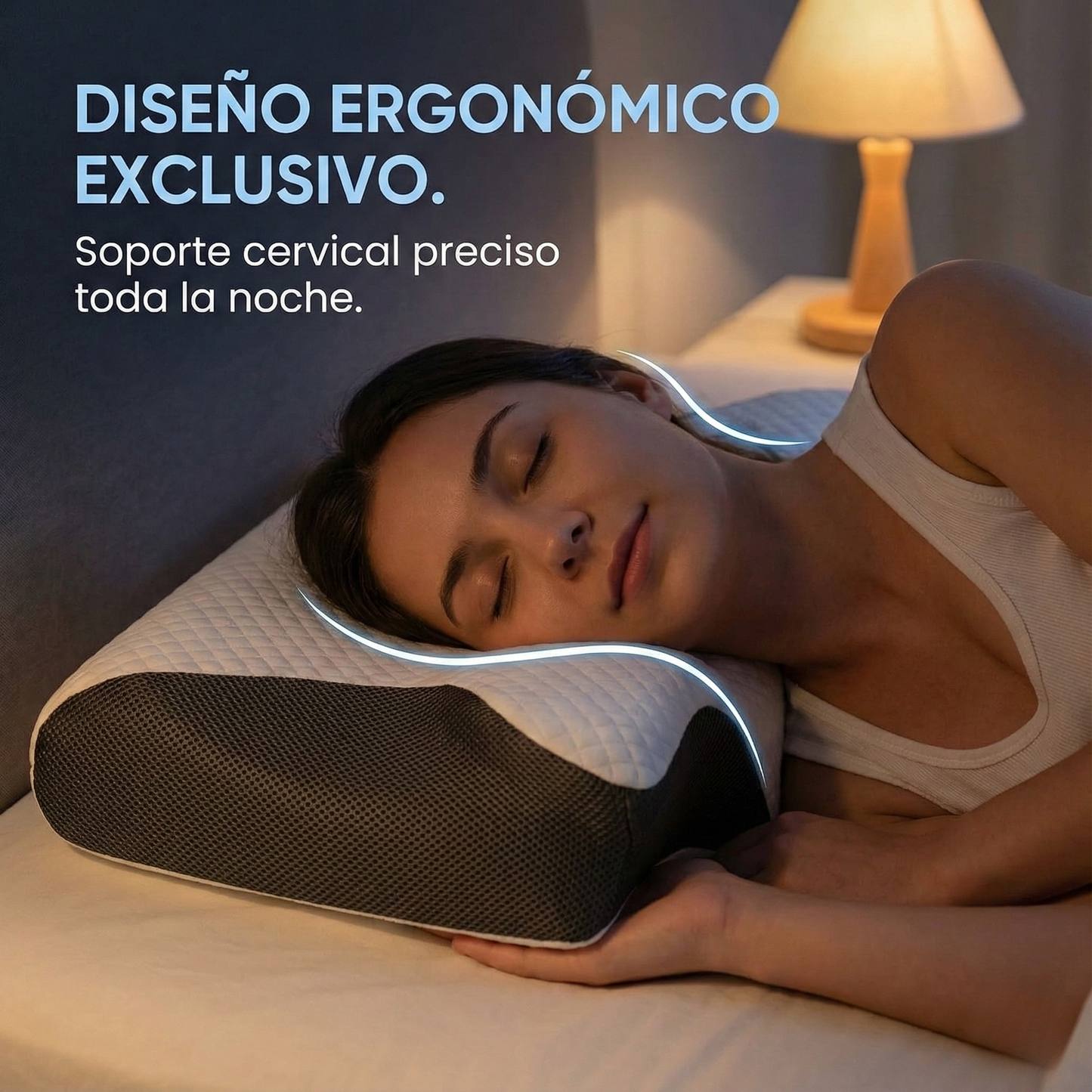 Cada noche más descanso. Cada mañana sin dolor.  El confort que cuida tu sueño, noche tras noche. - Vendra