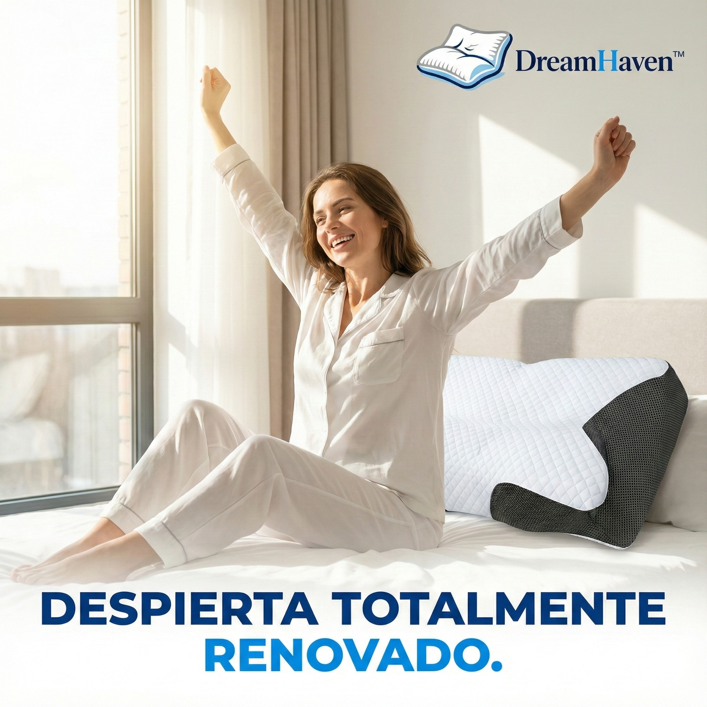 Cada noche más descanso. Cada mañana sin dolor.  El confort que cuida tu sueño, noche tras noche. - Vendra